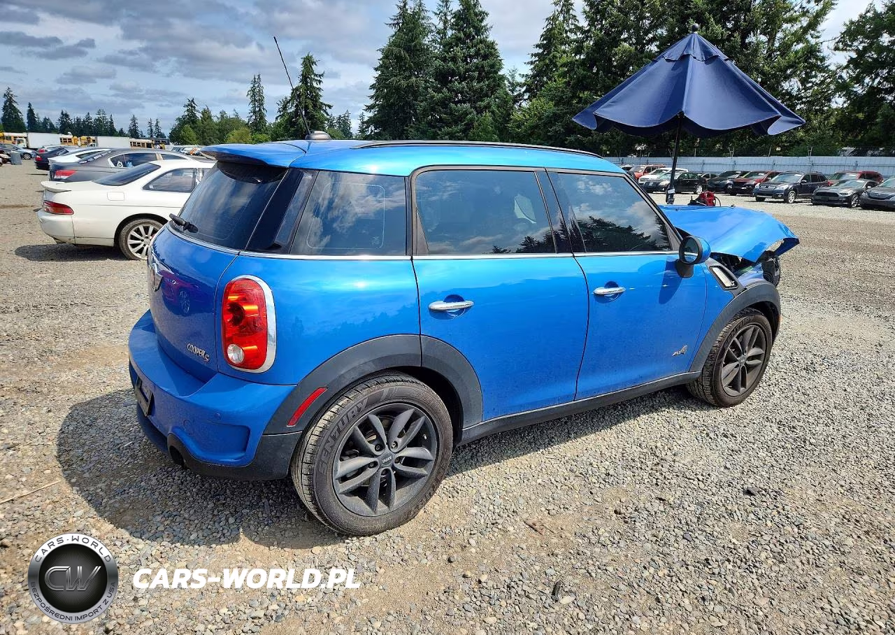 2013 Mini Cooper S Countryman VIN:WMWZC5C5XDWP30825 - 3