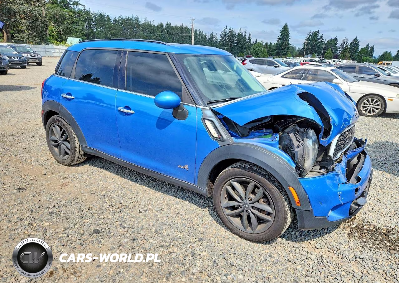 2013 Mini Cooper S Countryman VIN:WMWZC5C5XDWP30825 - 4