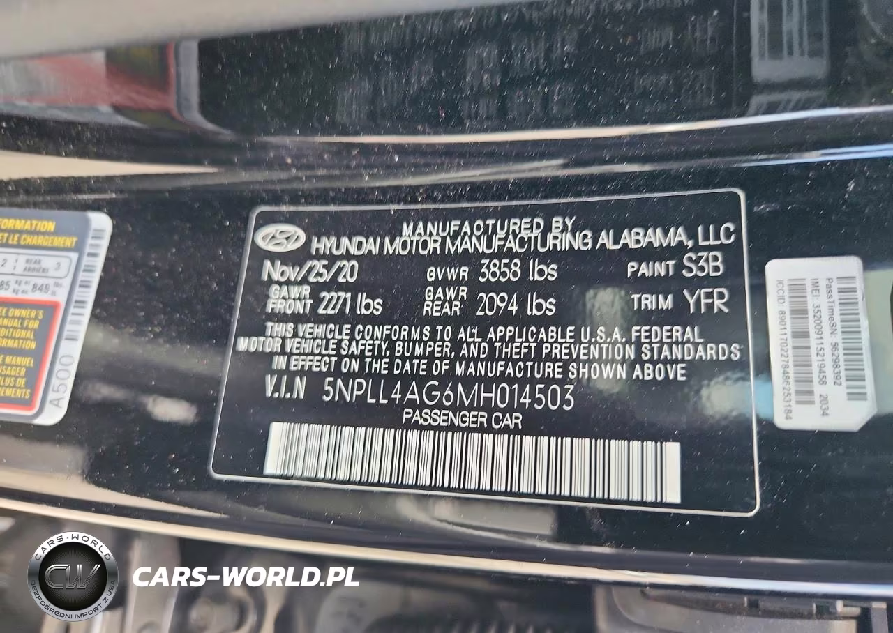 2021 Hyundai Elantra Se VIN:5NPLL4AG6MH014503 - 12