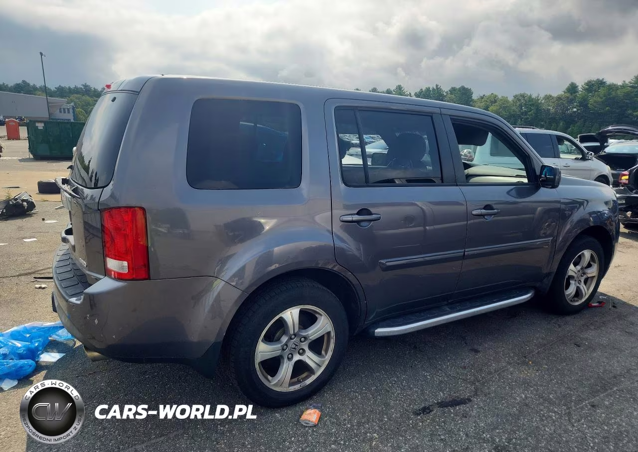 2014 Honda Pilot Ex VIN:5FNYF4H41EB014515 - 3