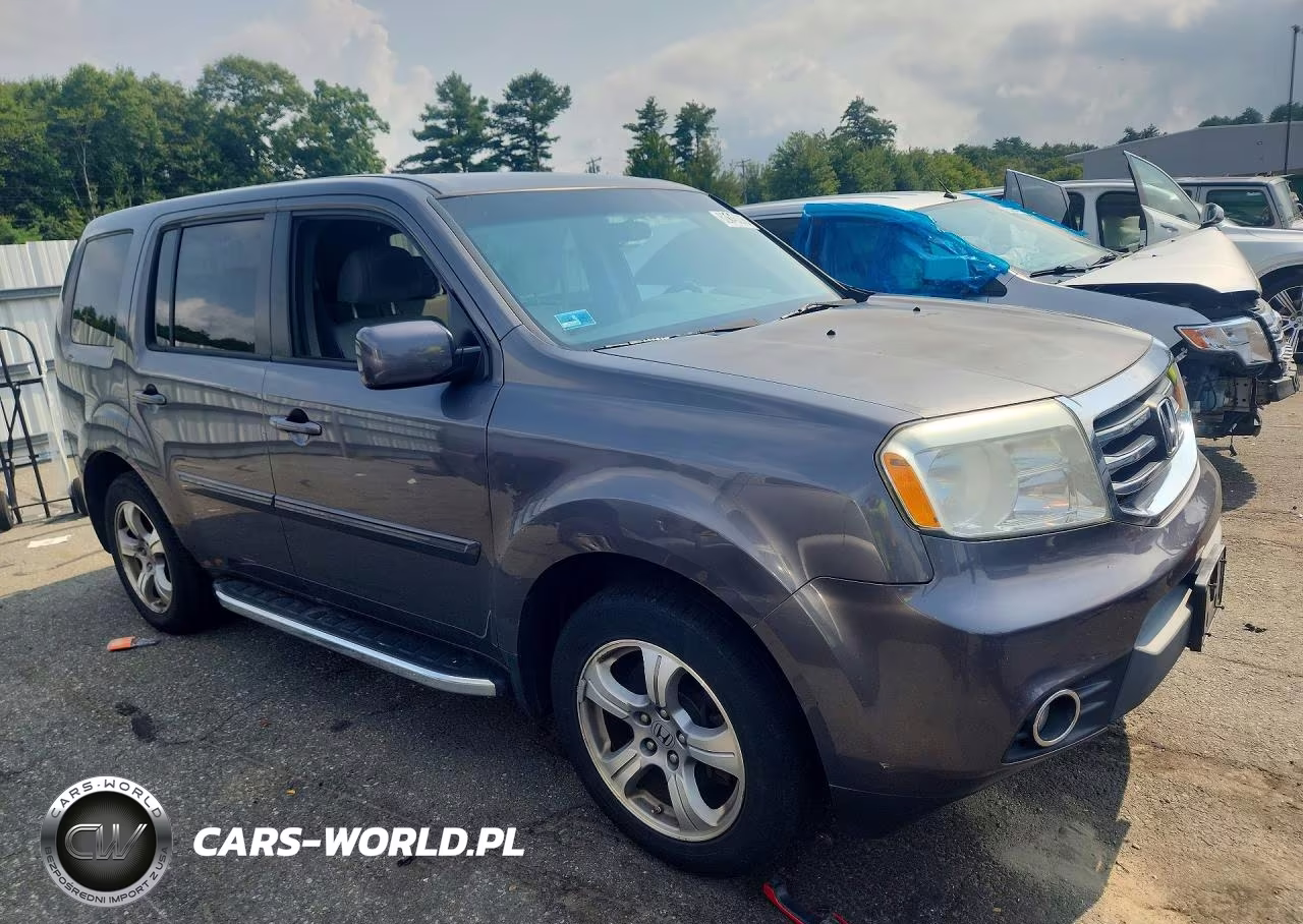 2014 Honda Pilot Ex VIN:5FNYF4H41EB014515 - 4