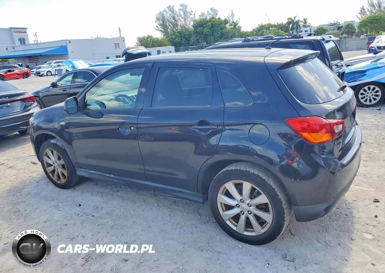 2014 Mitsubishi Outlander Sport Es VIN:4A4AP3AU4EE006082 - 2