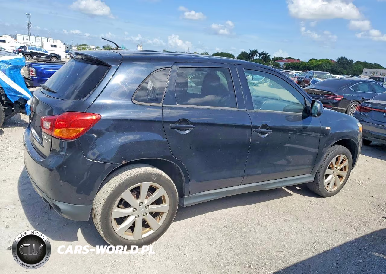 2014 Mitsubishi Outlander Sport Es VIN:4A4AP3AU4EE006082 - 3