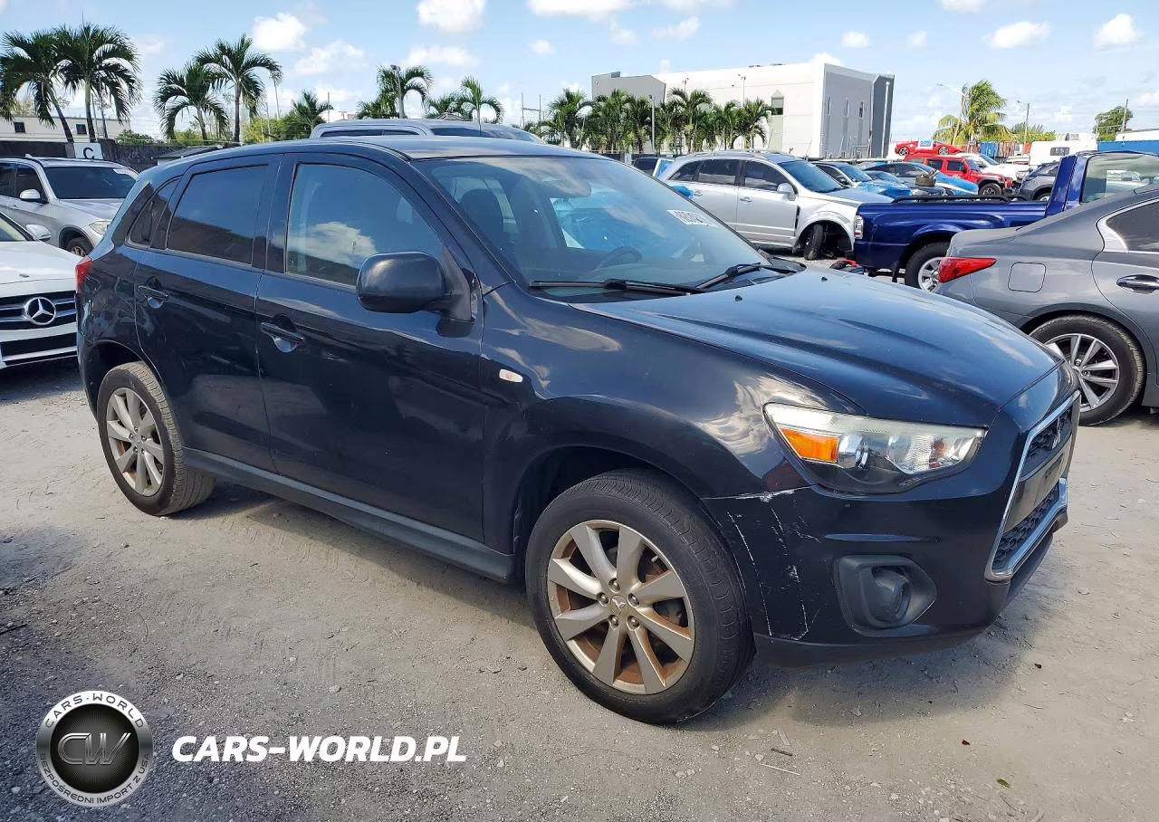 2014 Mitsubishi Outlander Sport Es VIN:4A4AP3AU4EE006082 - 4