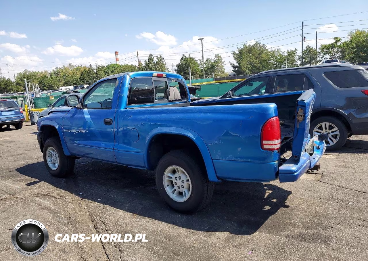 1998 Dodge Dakota VIN:1B7GG26Y6WS637801 - 2
