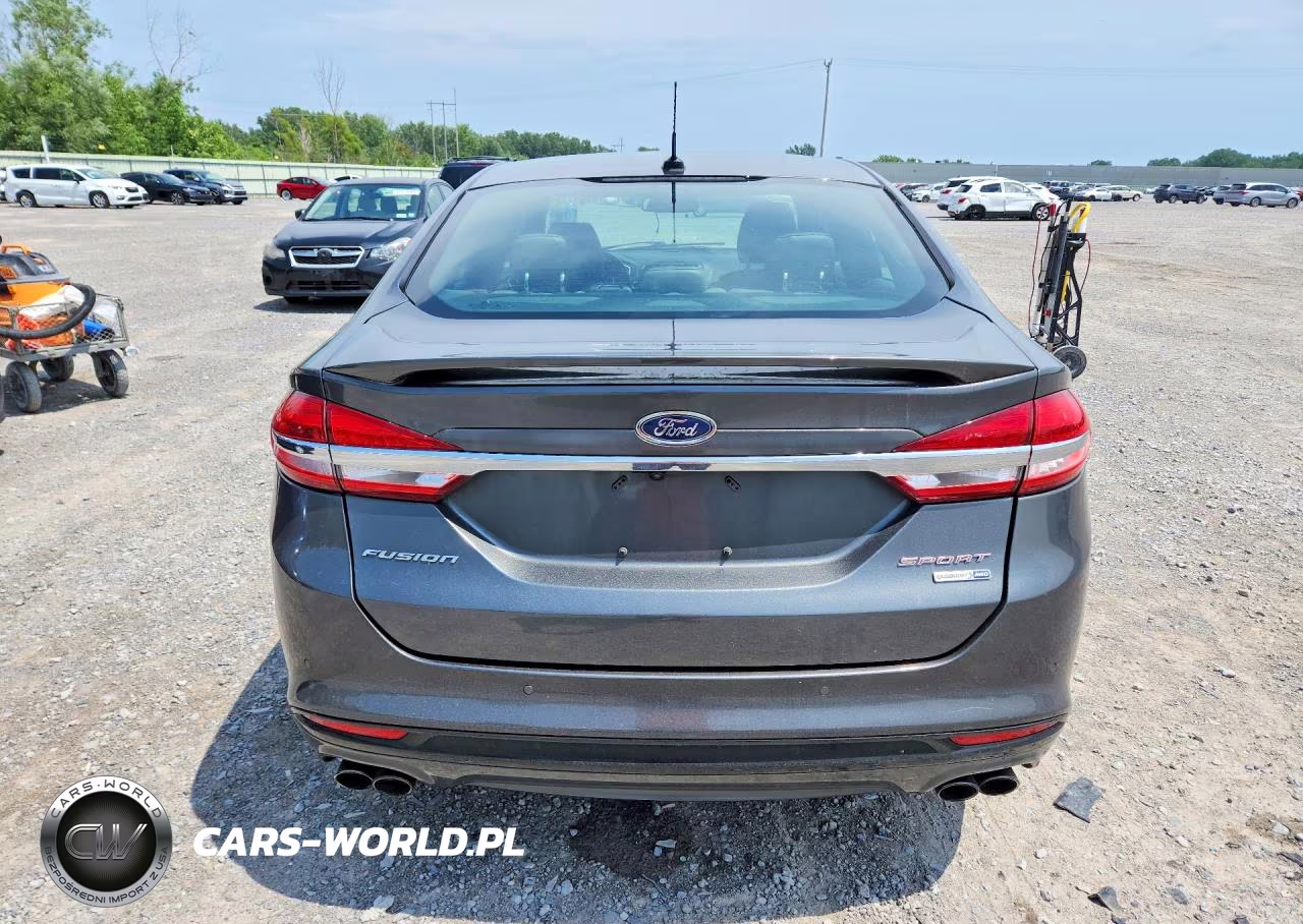 2017 Ford Fusion Sport VIN:3FA6P0VP6HR219896 - 6