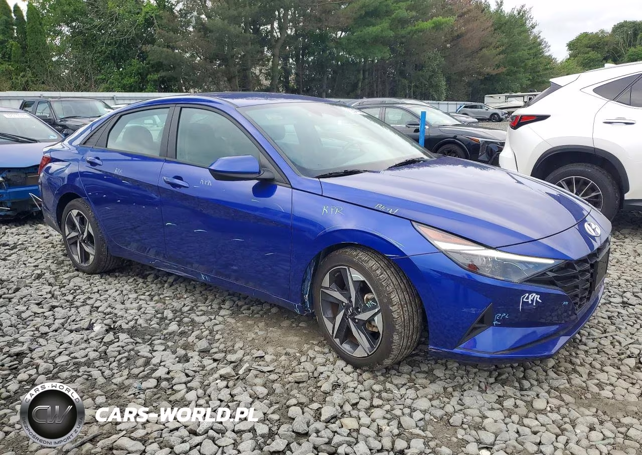 2023 Hyundai Elantra Sel VIN:KMHLS4AG2PU477439 - 4