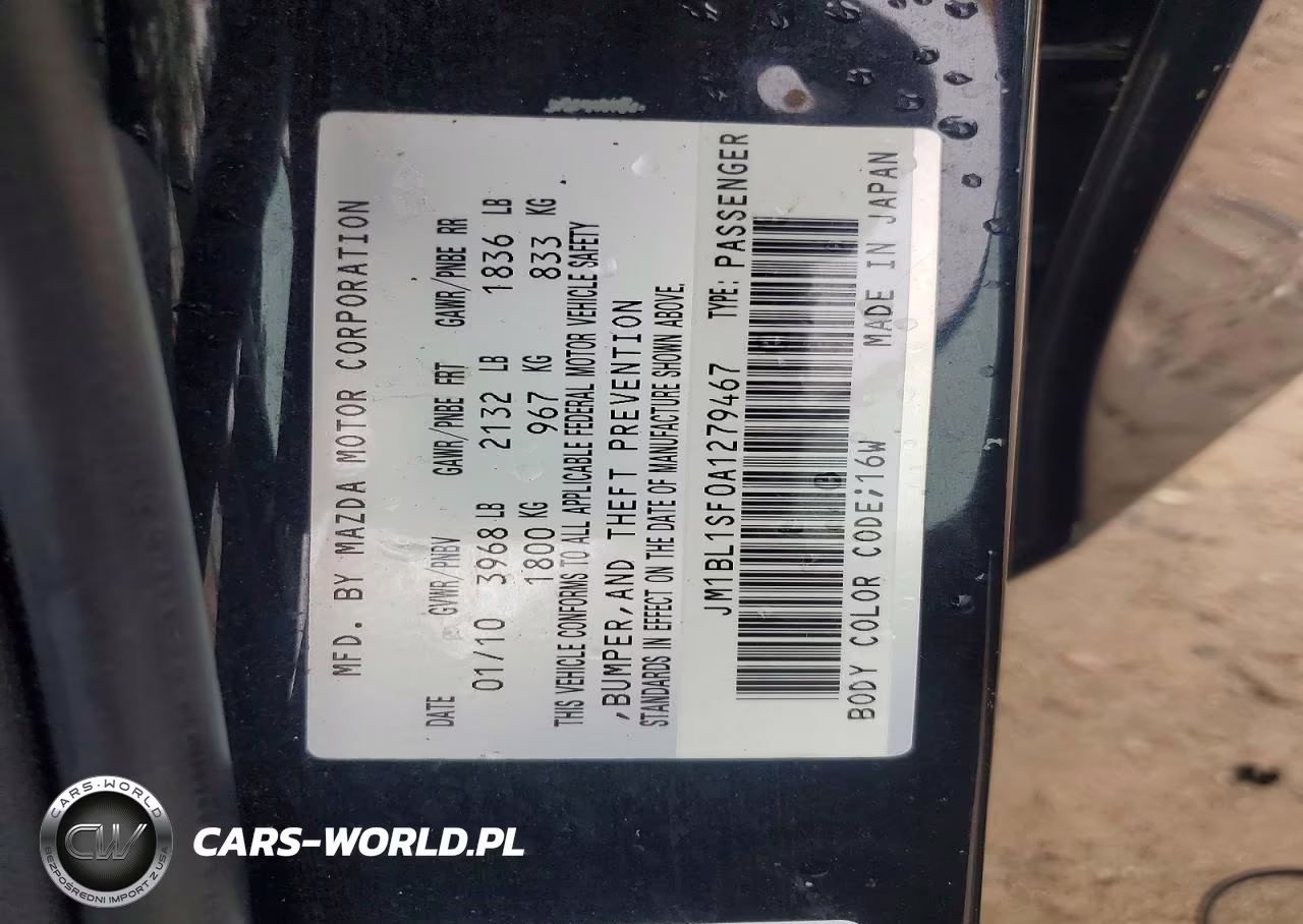2010 Mazda 3 I VIN:JM1BL1SF0A1279467 - 12