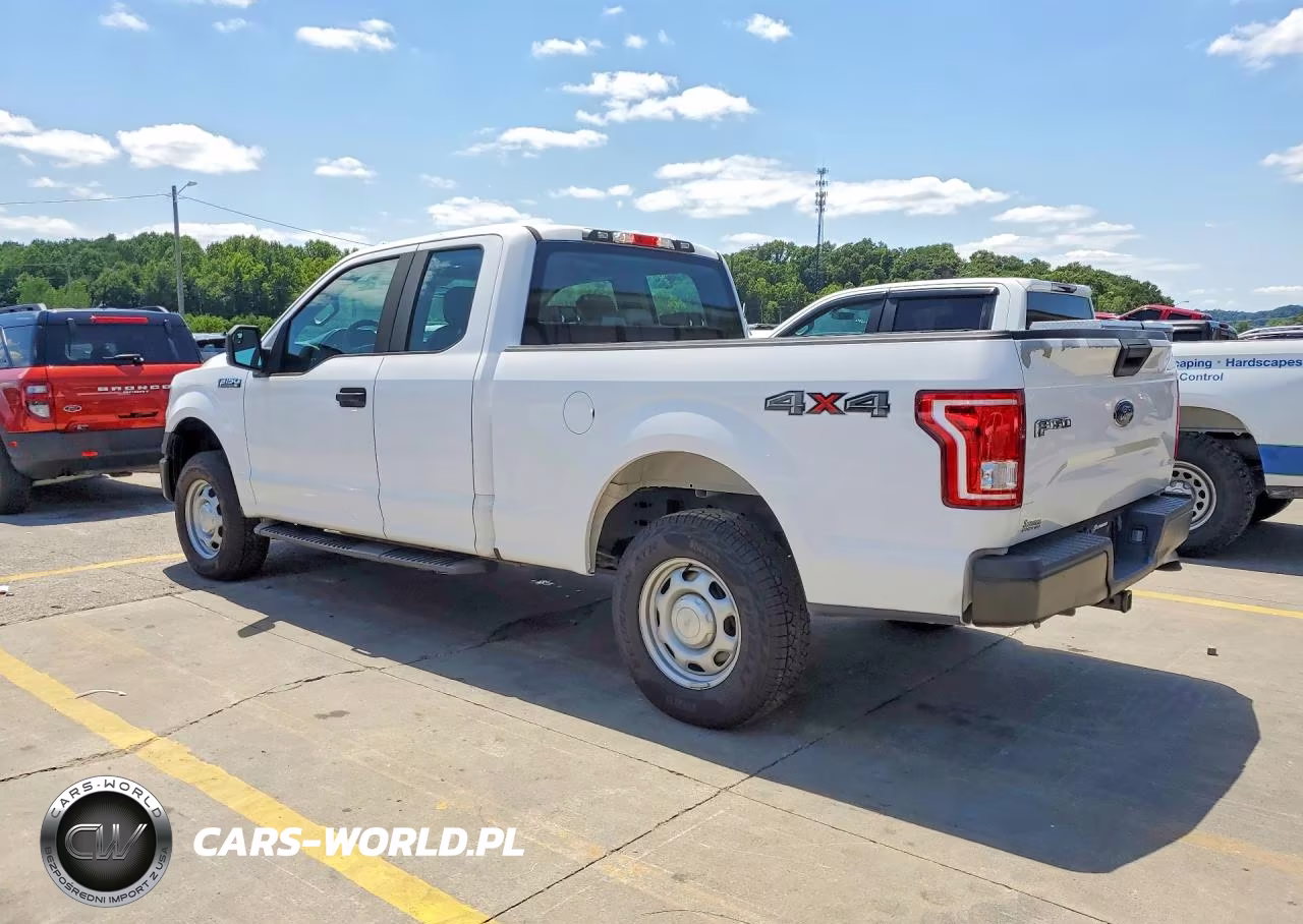 2017 Ford F150 Super Cab VIN:1FTFX1EF7HKD76350 - 2