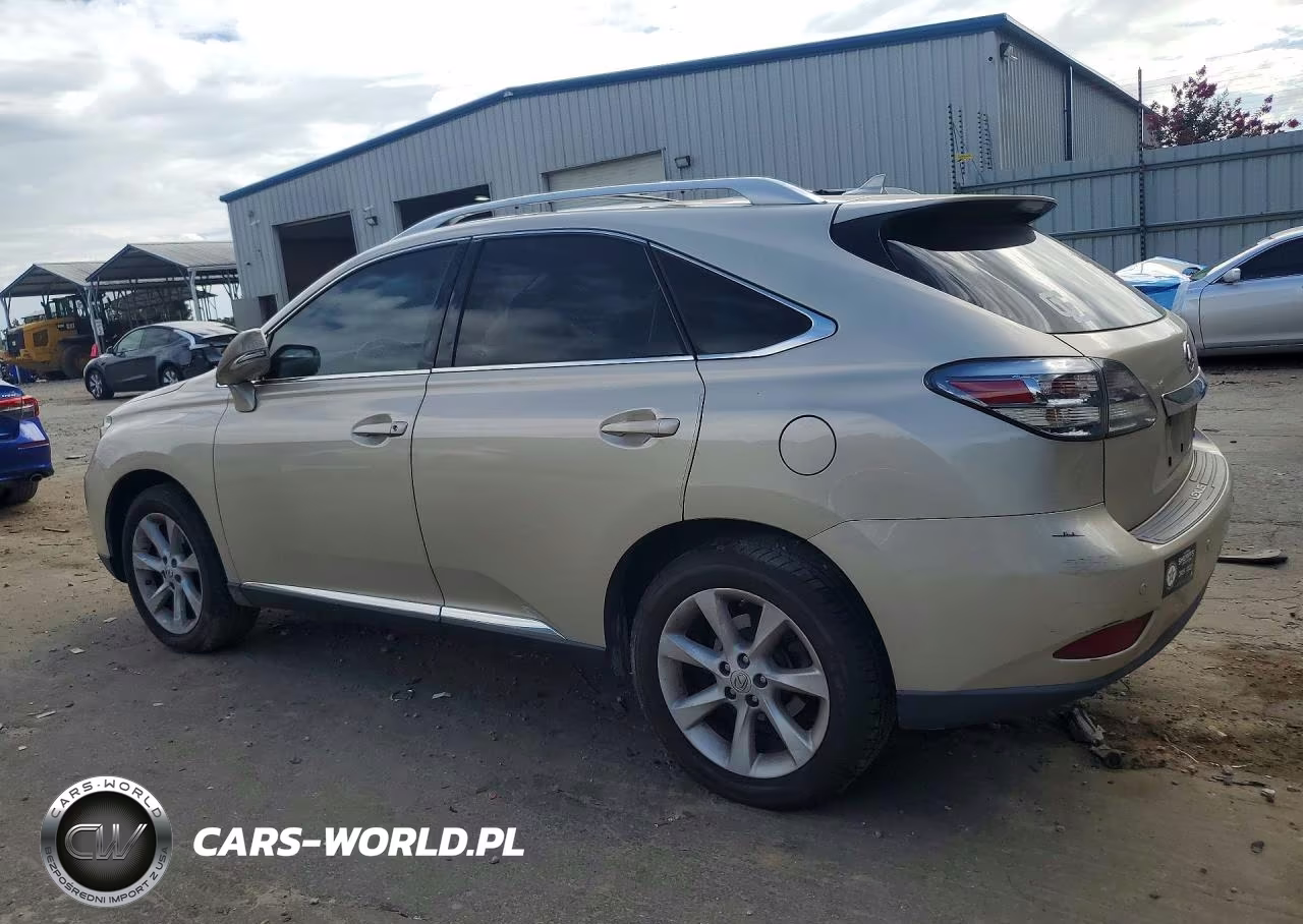 2012 Lexus Rx 350 VIN:2T2ZK1BA7CC086295 - 2