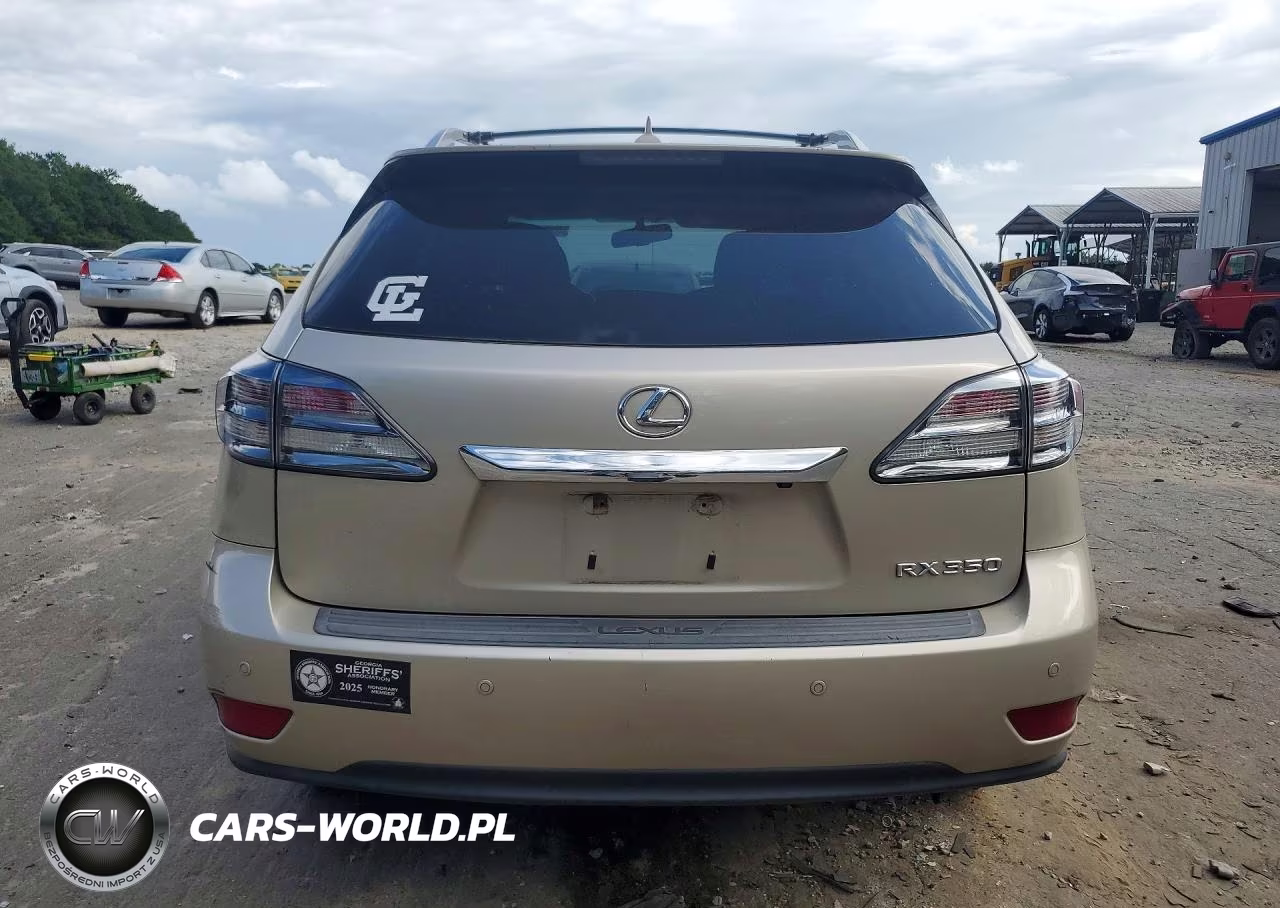 2012 Lexus Rx 350 VIN:2T2ZK1BA7CC086295 - 6