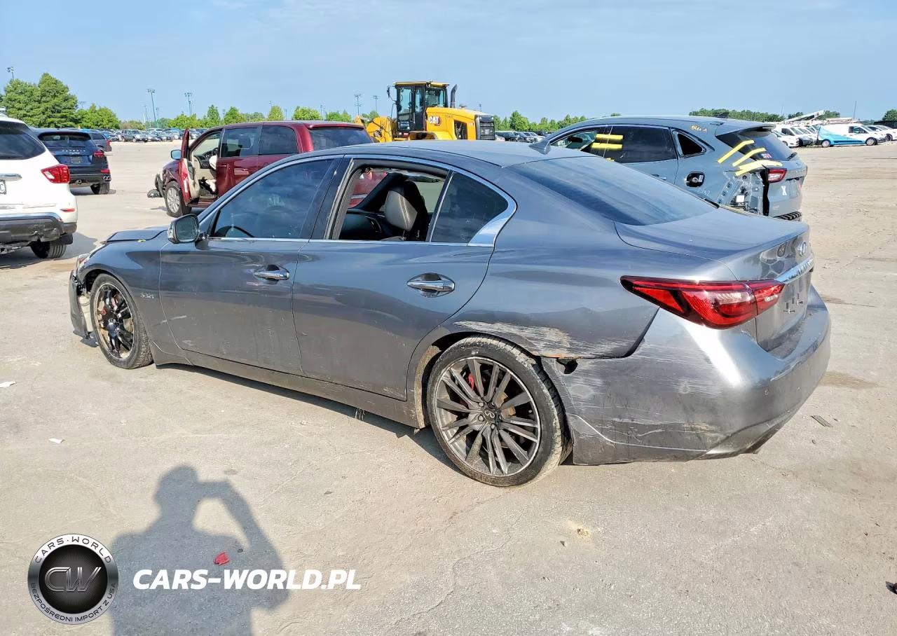 2020 Infiniti Q50 Red Sport 400 VIN:JN1FV7AP4LM630197 - 2