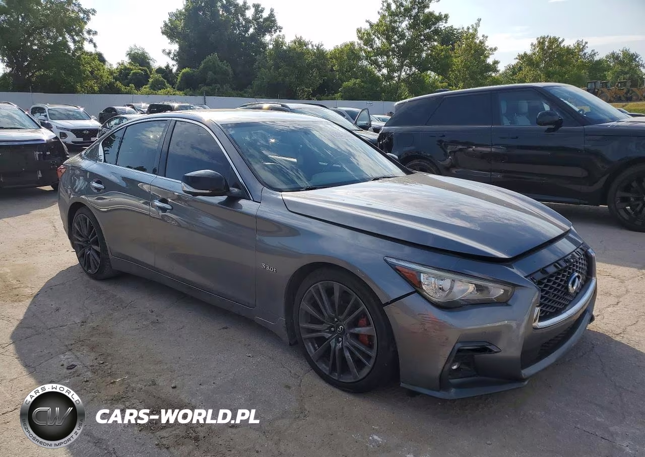 2020 Infiniti Q50 Red Sport 400 VIN:JN1FV7AP4LM630197 - 4