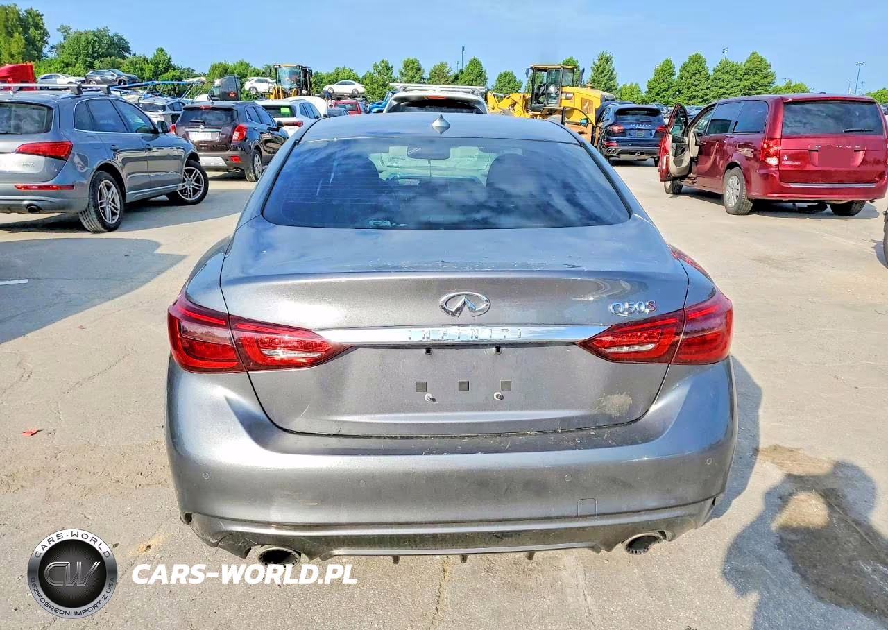2020 Infiniti Q50 Red Sport 400 VIN:JN1FV7AP4LM630197 - 6