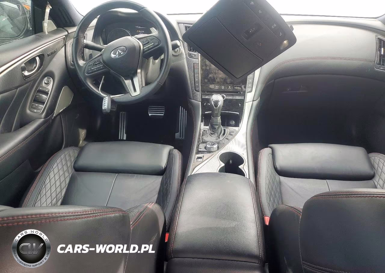 2020 Infiniti Q50 Red Sport 400 VIN:JN1FV7AP4LM630197 - 8