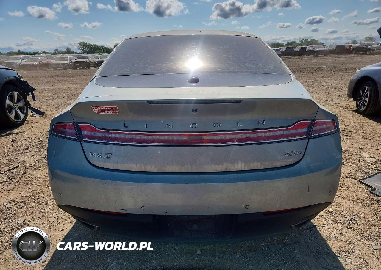 2013 Lincoln Mkz Hybrid VIN:3LN6L2LU6DR823917 - 6