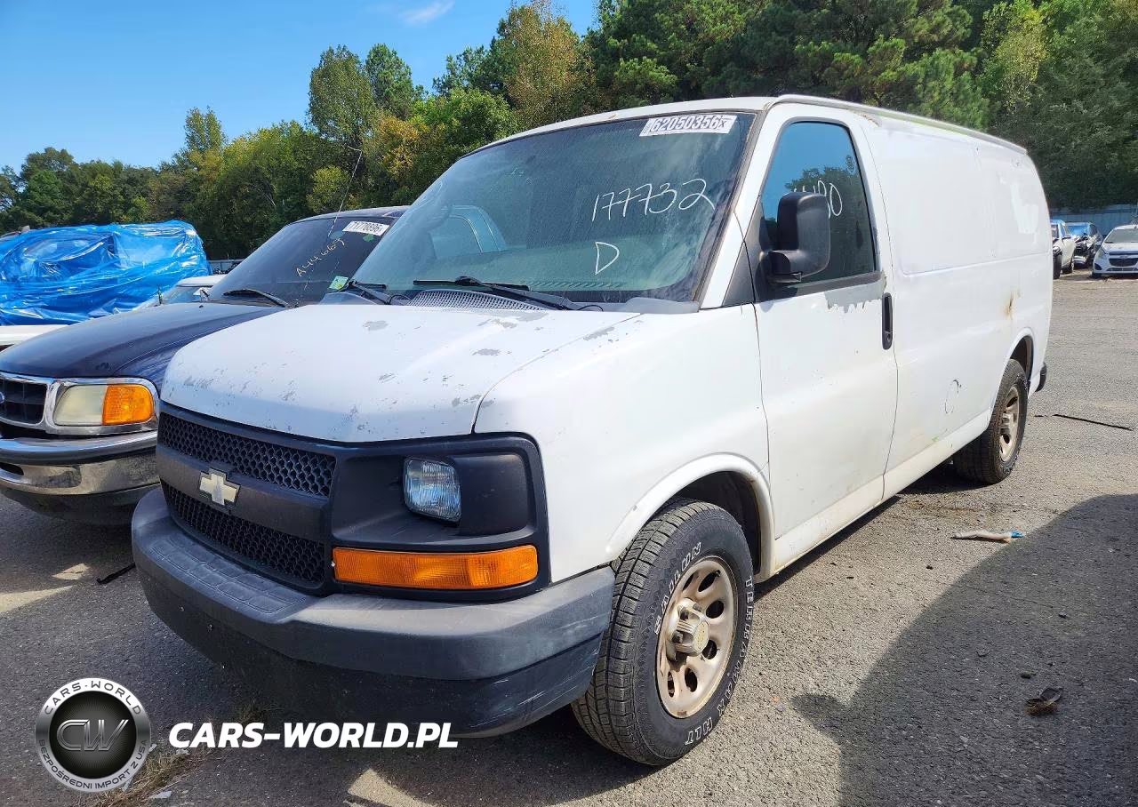 2012 Chevrolet Express G1500 Delivery Van VIN:1GCSGAFX6C1177732 - 1