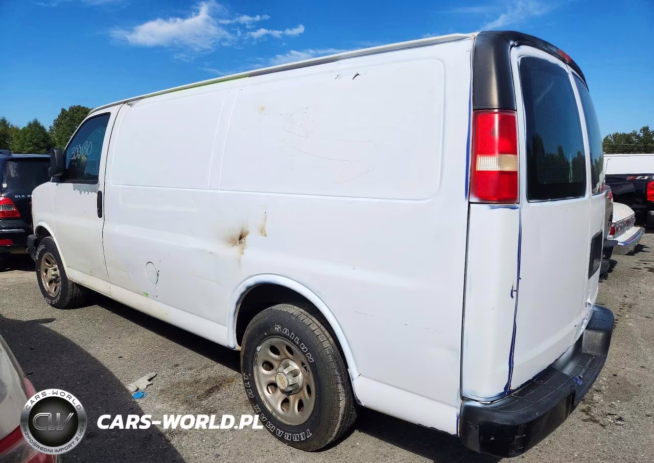 2012 Chevrolet Express G1500 Delivery Van VIN:1GCSGAFX6C1177732 - 2