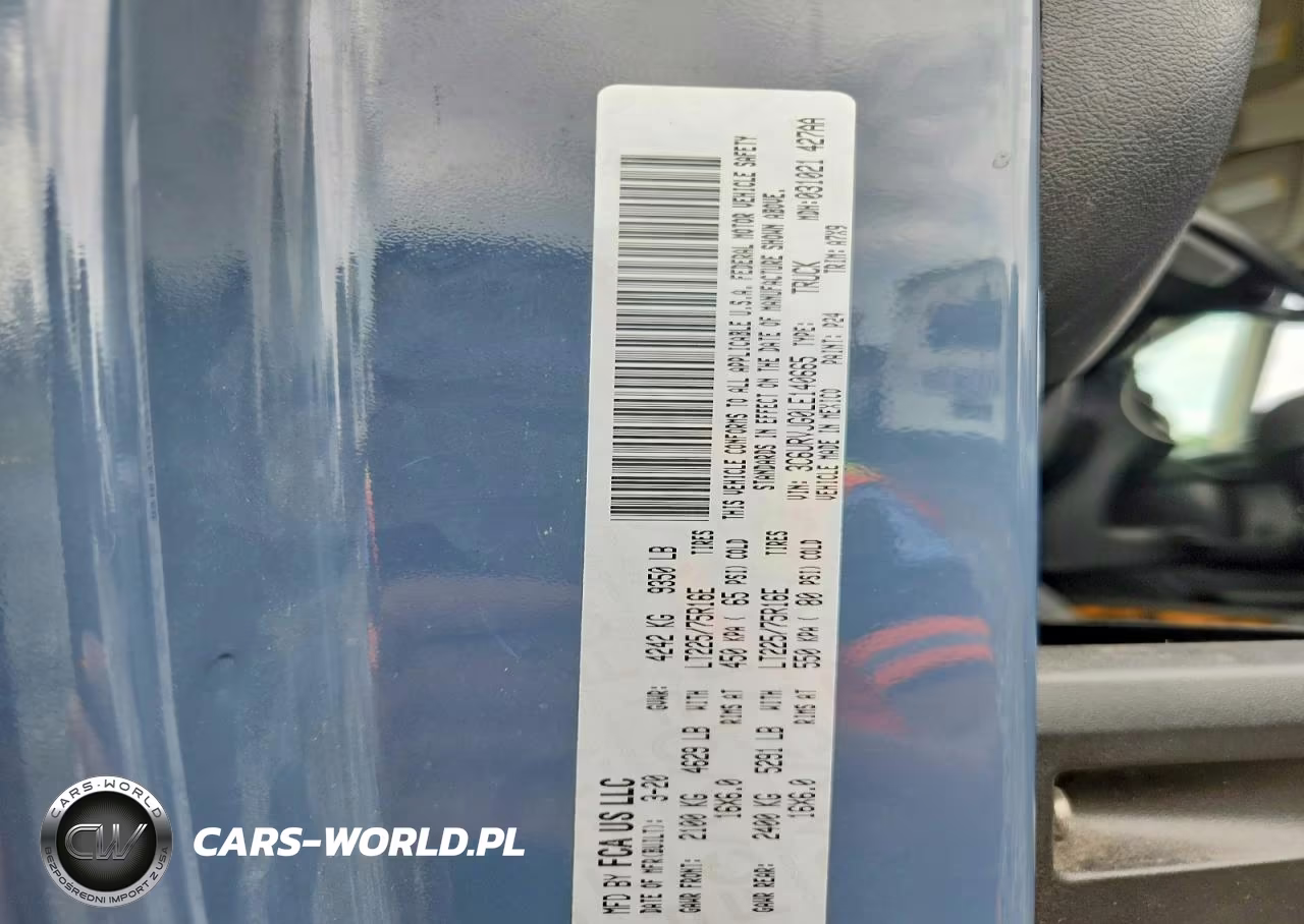2020 Ram Promaster 3500 3500 High VIN:3C6URVJG0LE140665 - 13