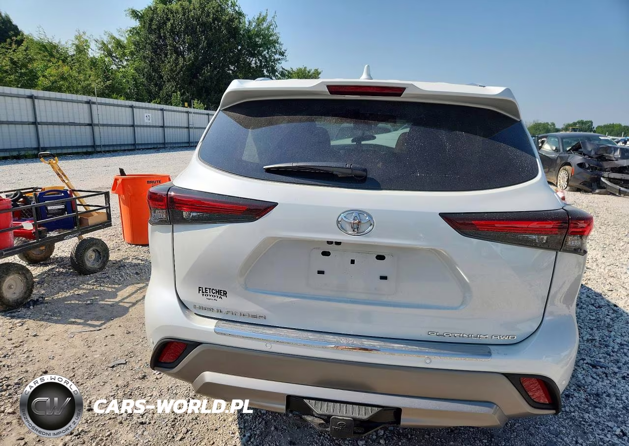 2025 Toyota Highlander Platinum VIN:5TDKDRBH9SS580255 - 6