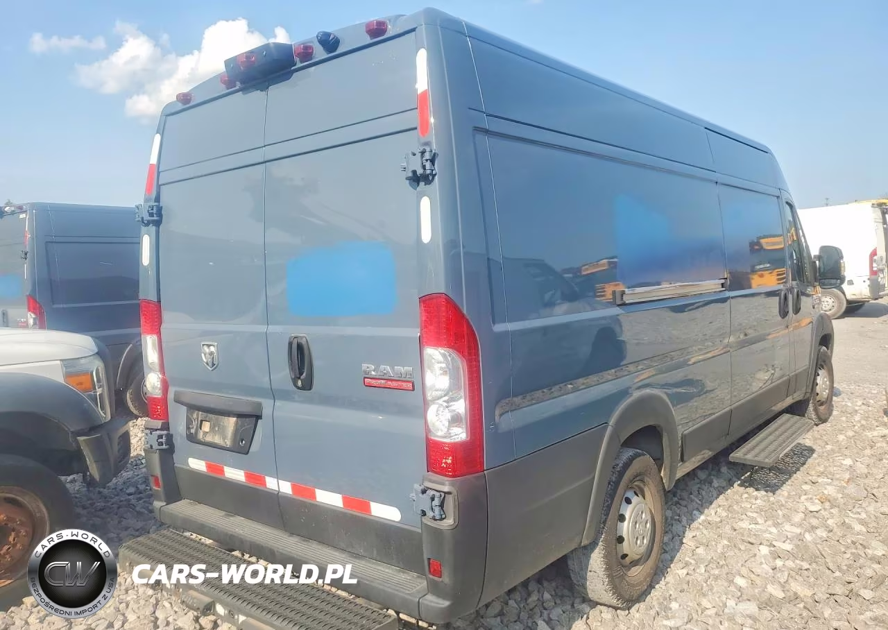 2021 Ram Promaster 3500 Delivery Van VIN:3C6MRVJG9ME536336 - 3
