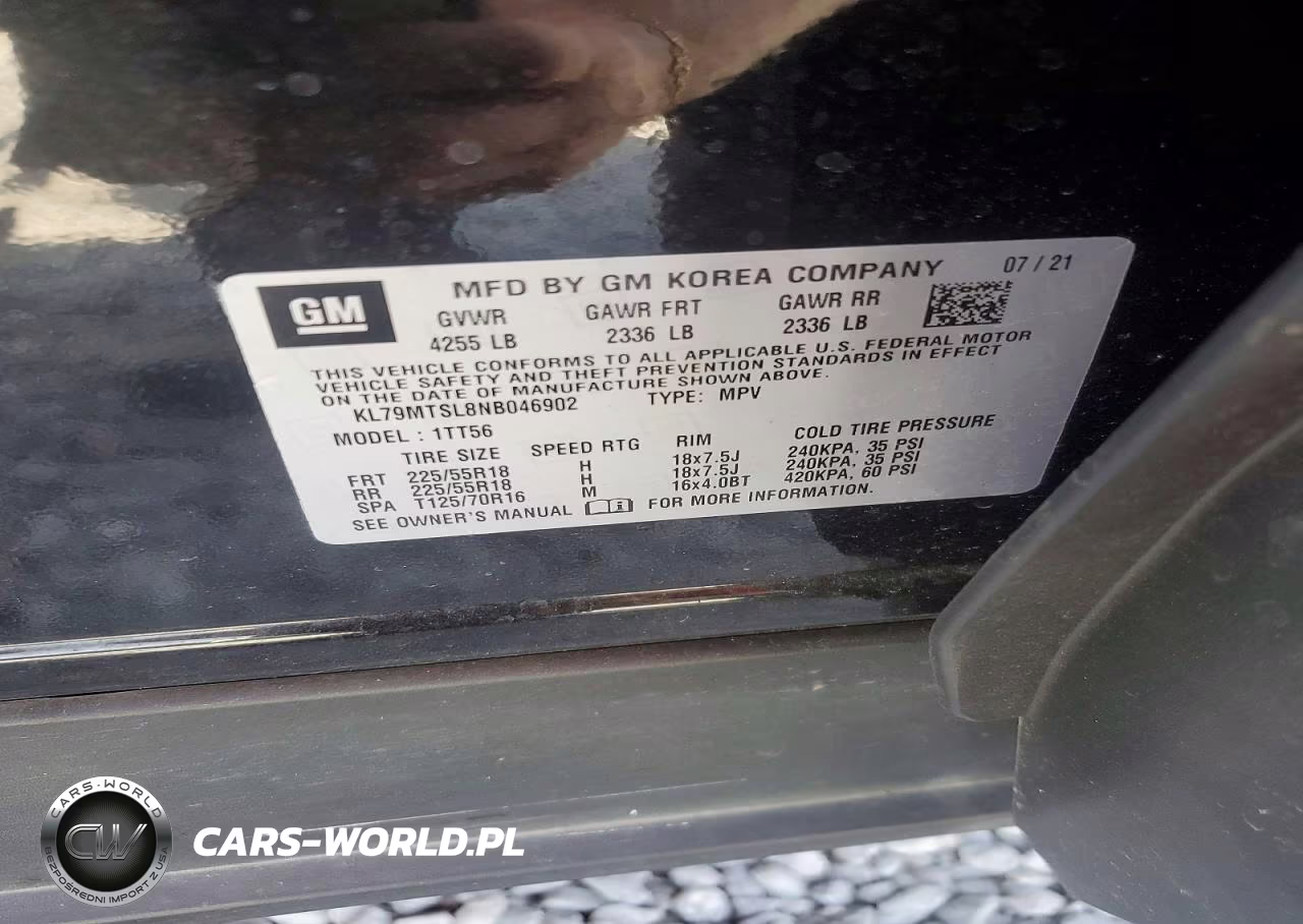 2022 Chevrolet Trailblazer Rs VIN:KL79MTSL8NB046902 - 13
