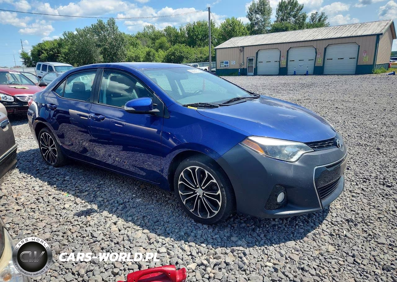 2015 Toyota Corolla S Premium VIN:2T1BURHE7FC449899 - 4