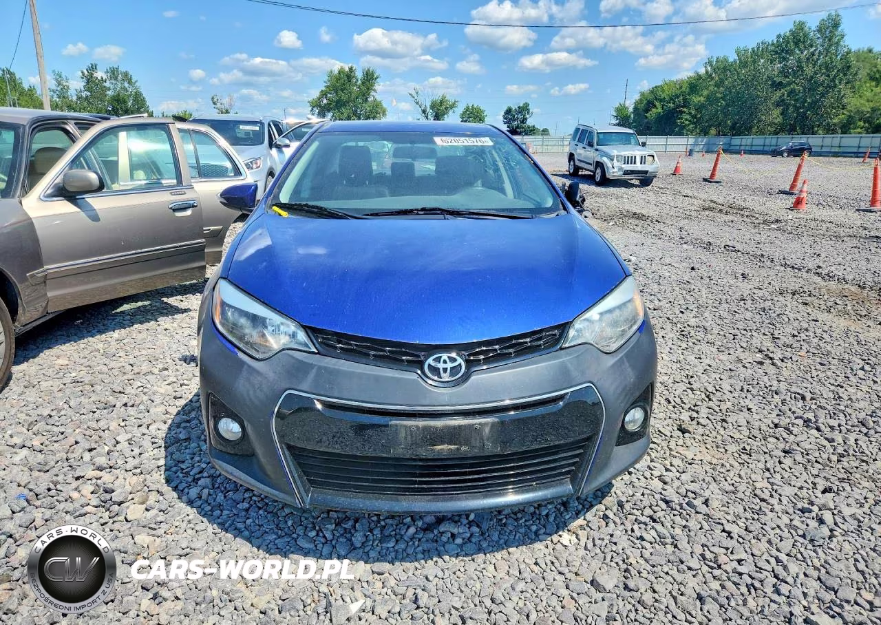 2015 Toyota Corolla S Premium VIN:2T1BURHE7FC449899 - 5