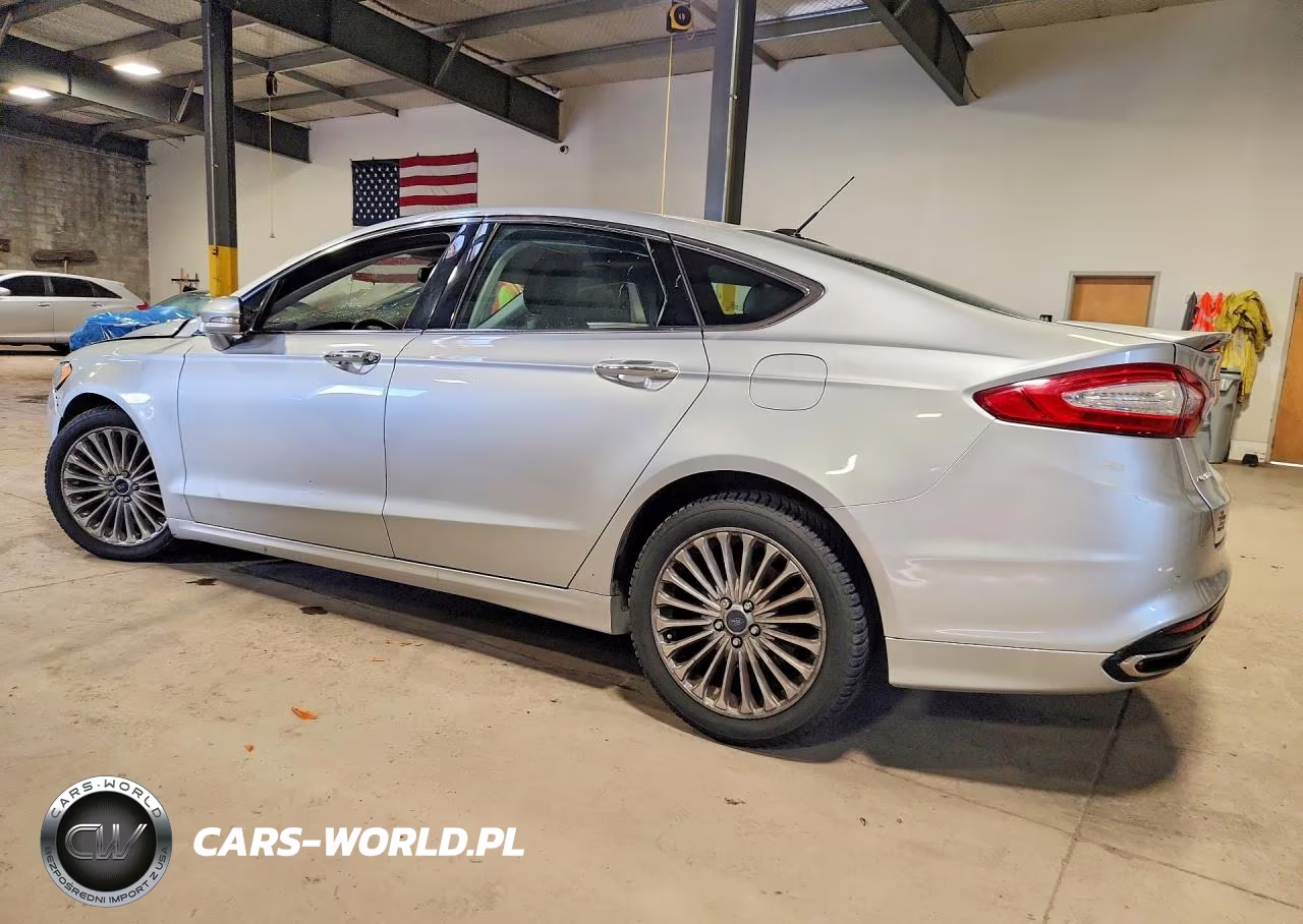 2016 Ford Fusion Titanium VIN:3FA6P0K91GR217137 - 2