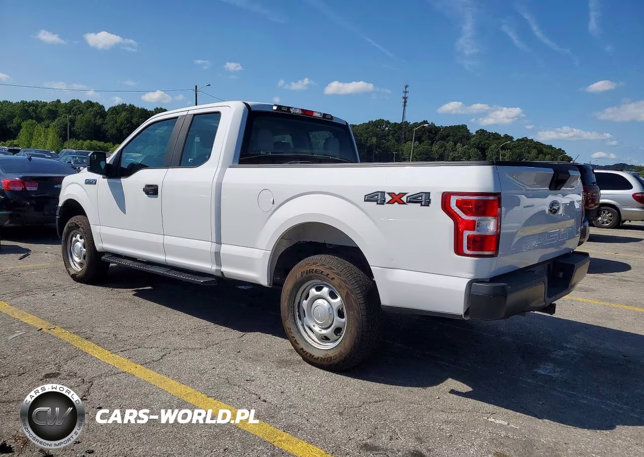 2019 Ford F150 Super Cab VIN:1FTFX1E50KKC16194 - 2