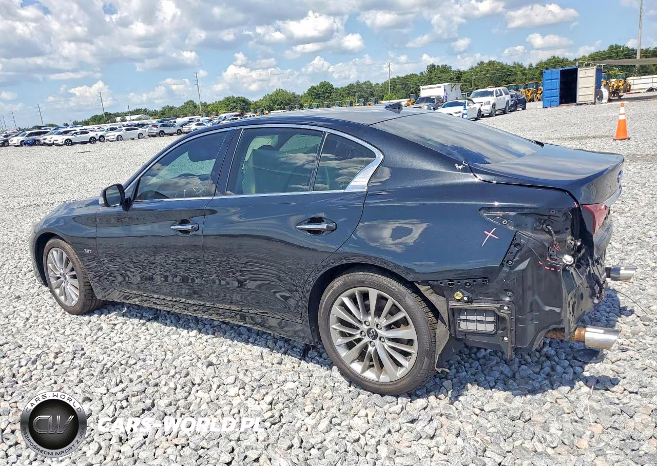 2019 Infiniti Q50 3.0T Luxe VIN:JN1EV7AR7KM593576 - 2