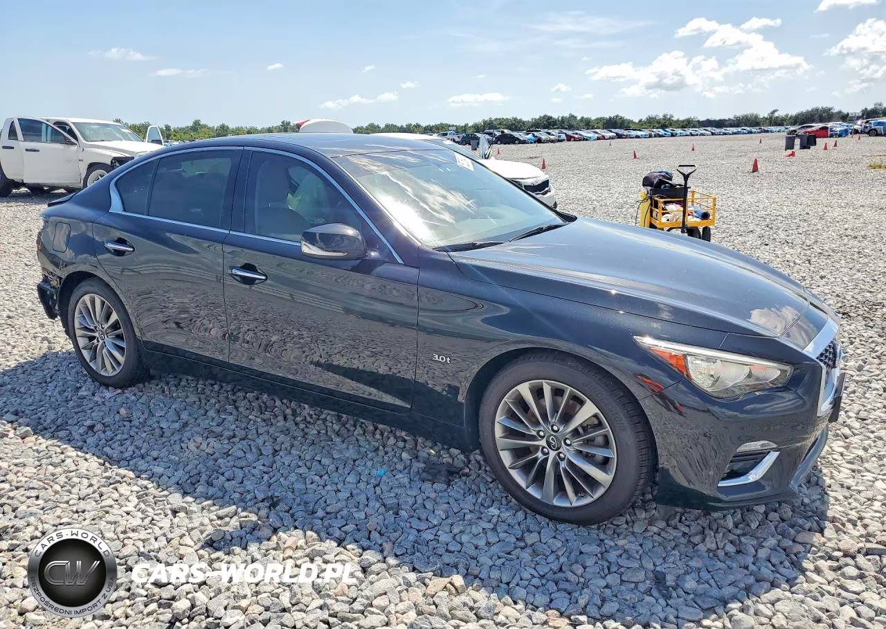 2019 Infiniti Q50 3.0T Luxe VIN:JN1EV7AR7KM593576 - 4