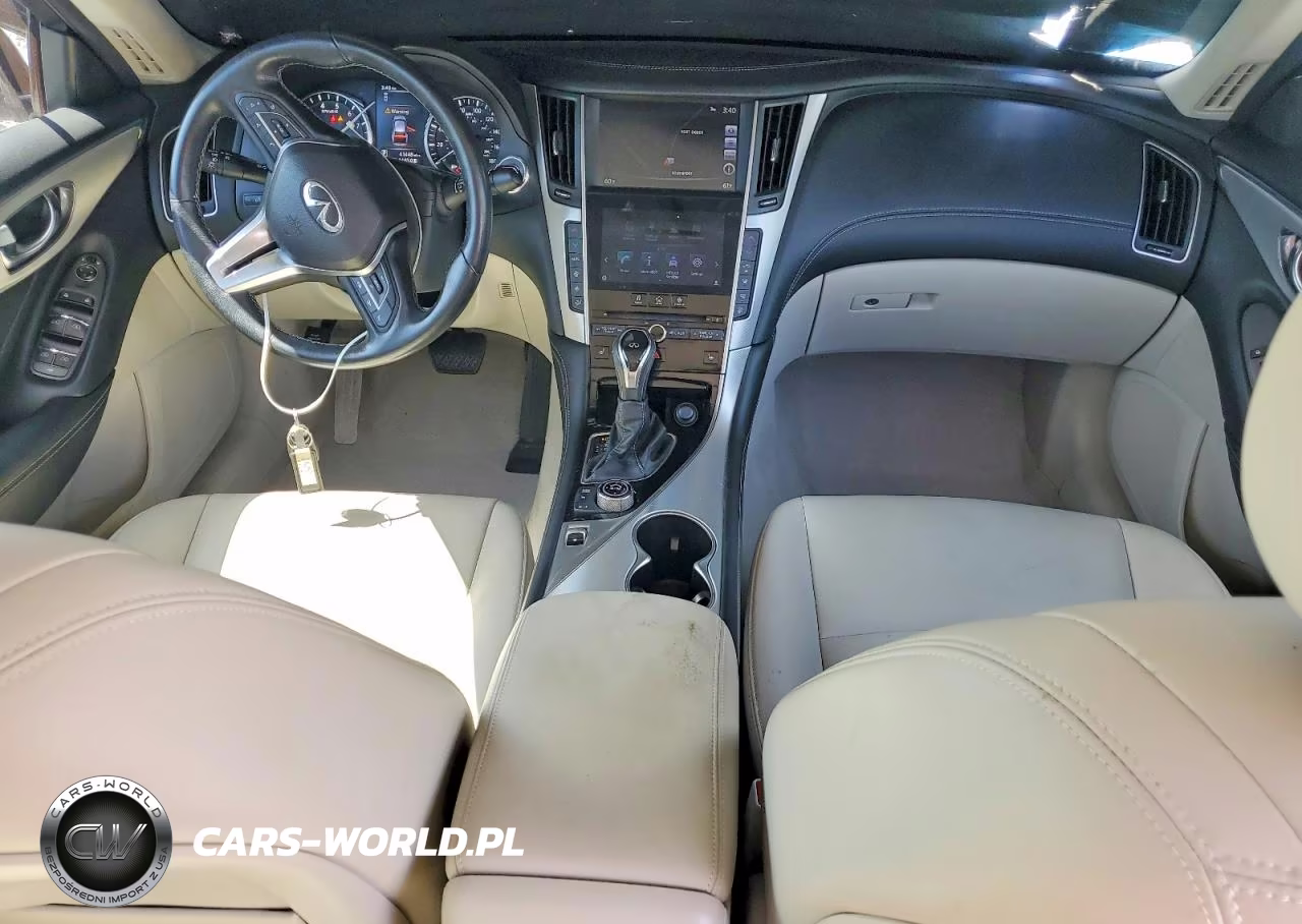2019 Infiniti Q50 3.0T Luxe VIN:JN1EV7AR7KM593576 - 8