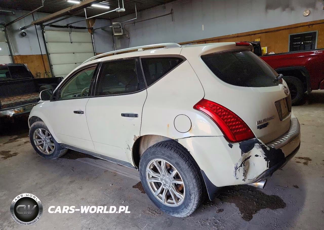 2007 Nissan Murano S VIN:JN8AZ08W07W605277 - 2