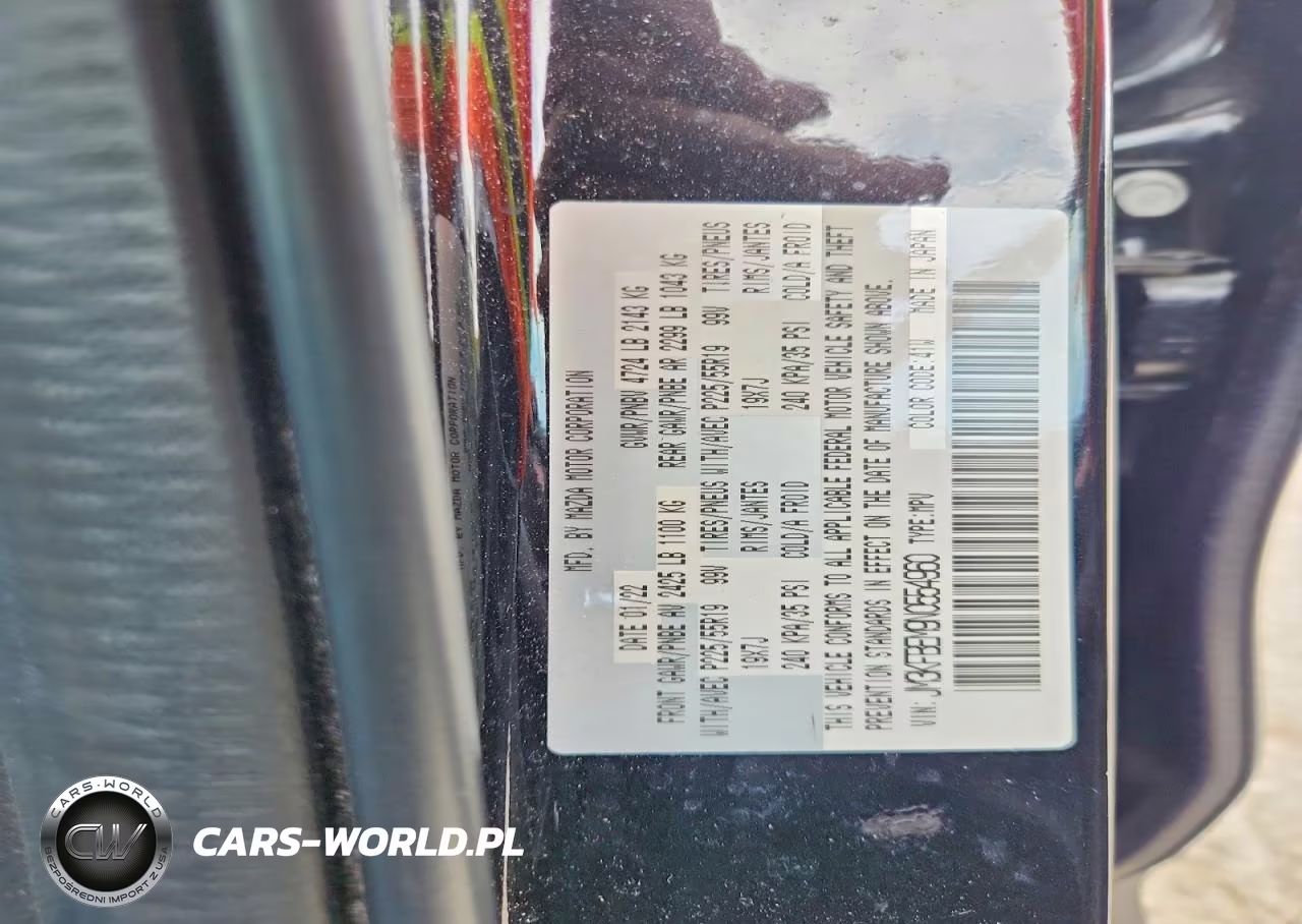 2022 Mazda Cx-5 Premium Plus VIN:JM3KFBEM9N0554960 - 12