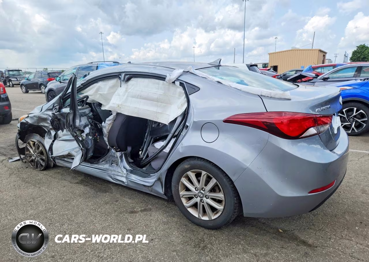2015 Hyundai Elantra Se VIN:KMHDH4AEXFU252928 - 2