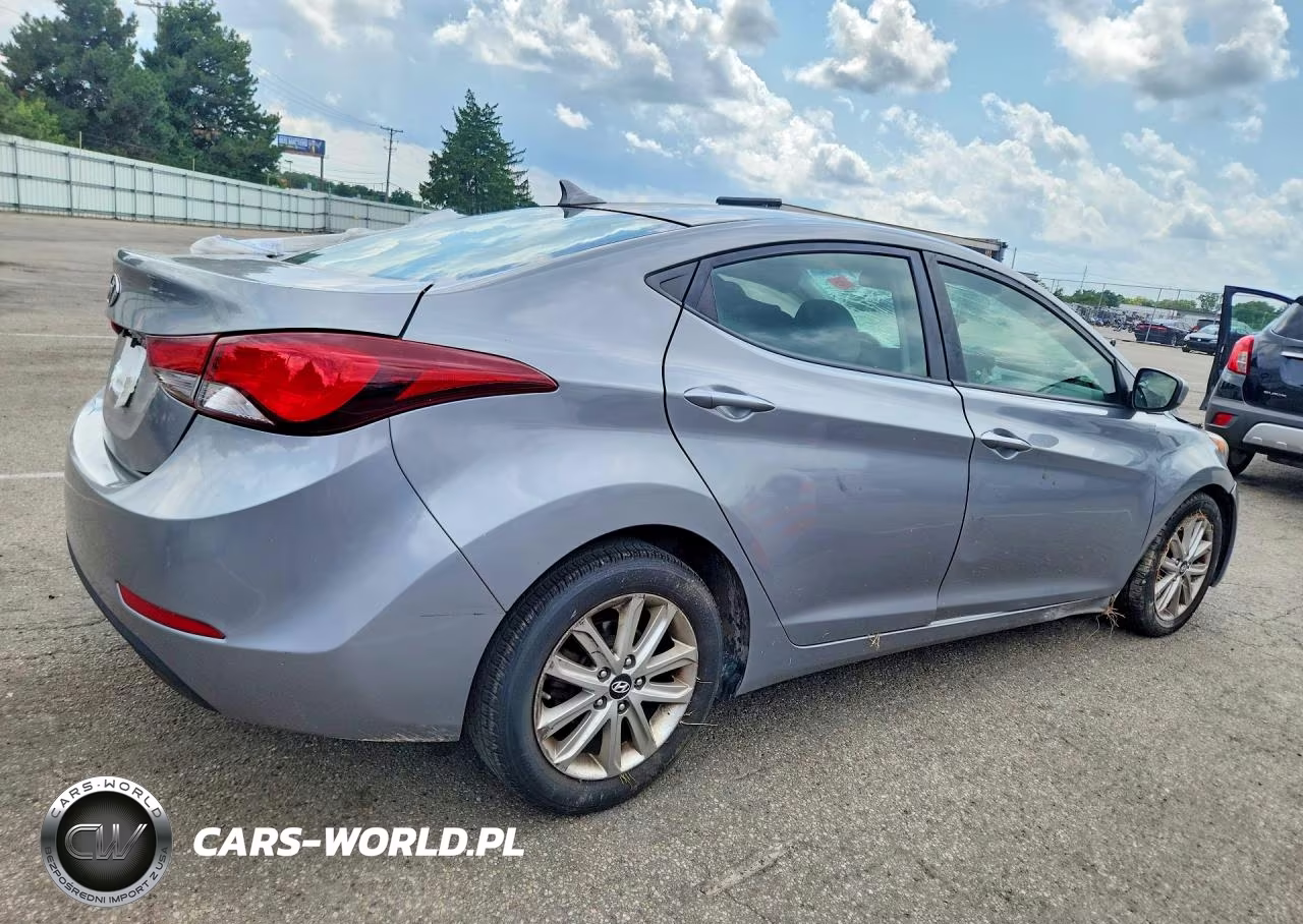 2015 Hyundai Elantra Se VIN:KMHDH4AEXFU252928 - 3