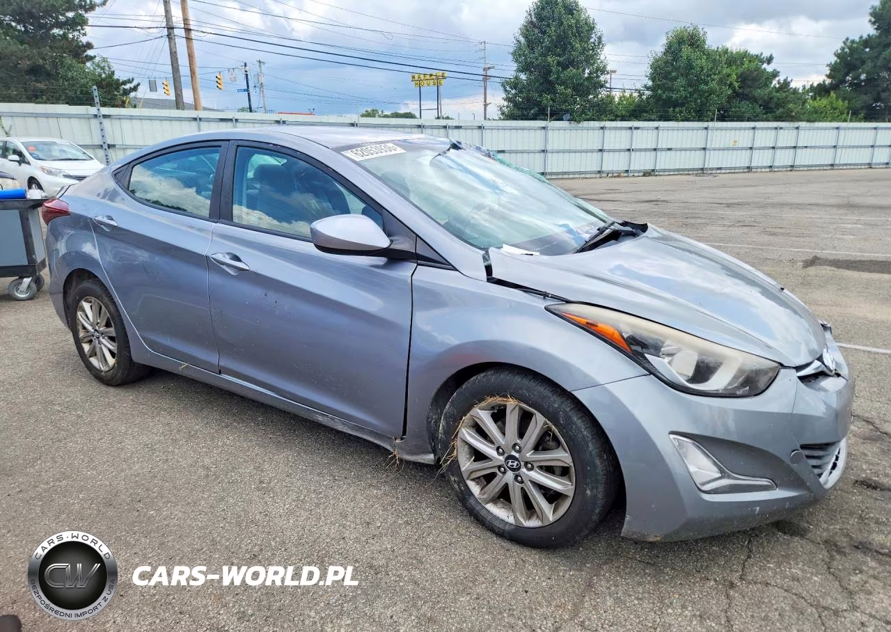 2015 Hyundai Elantra Se VIN:KMHDH4AEXFU252928 - 4