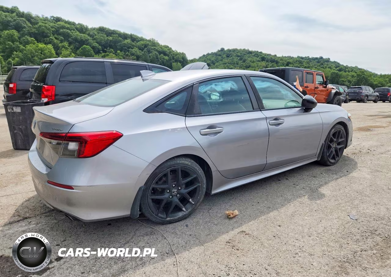 2022 Honda Civic Sport VIN:2HGFE2F54NH540630 - 3