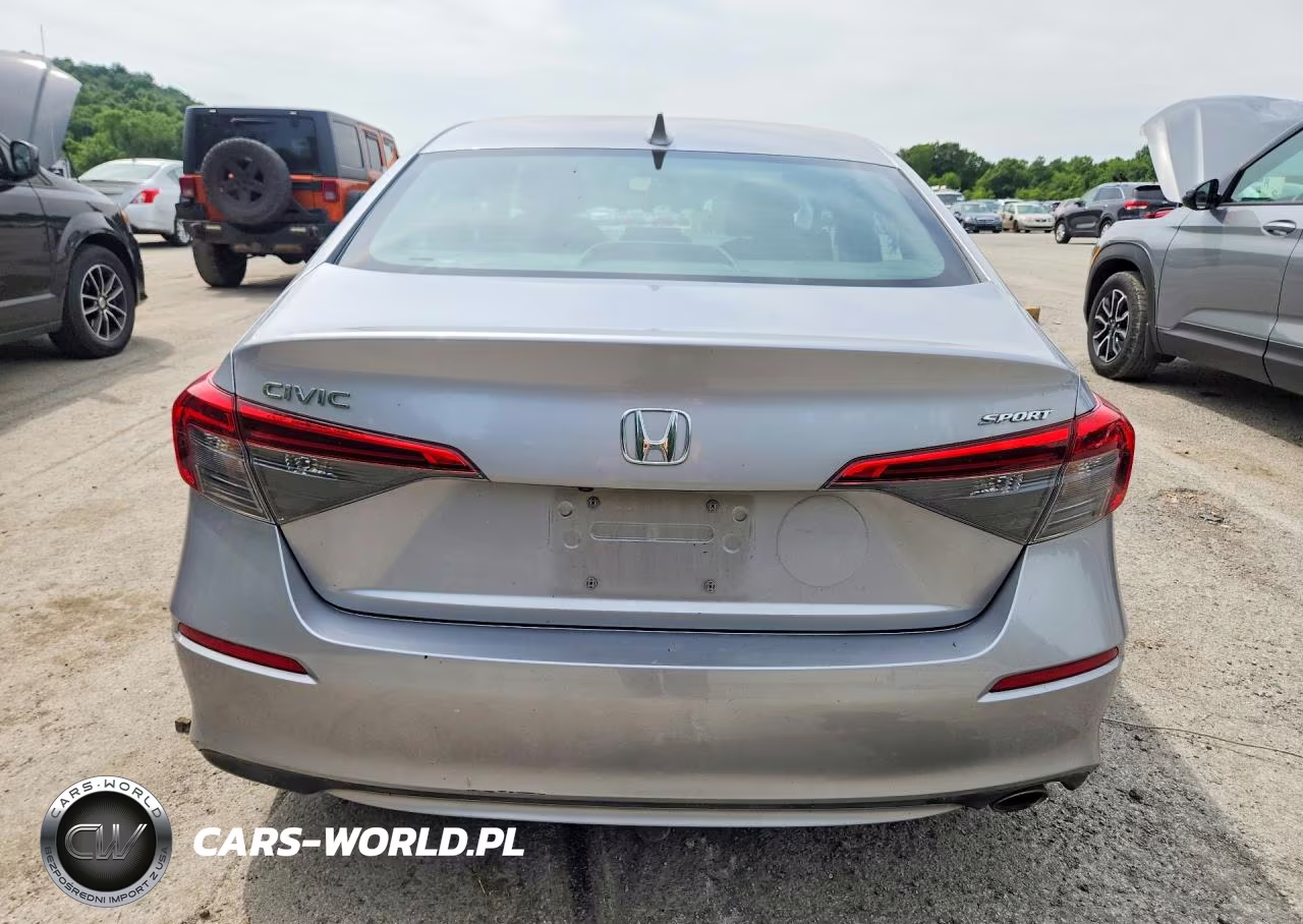 2022 Honda Civic Sport VIN:2HGFE2F54NH540630 - 6