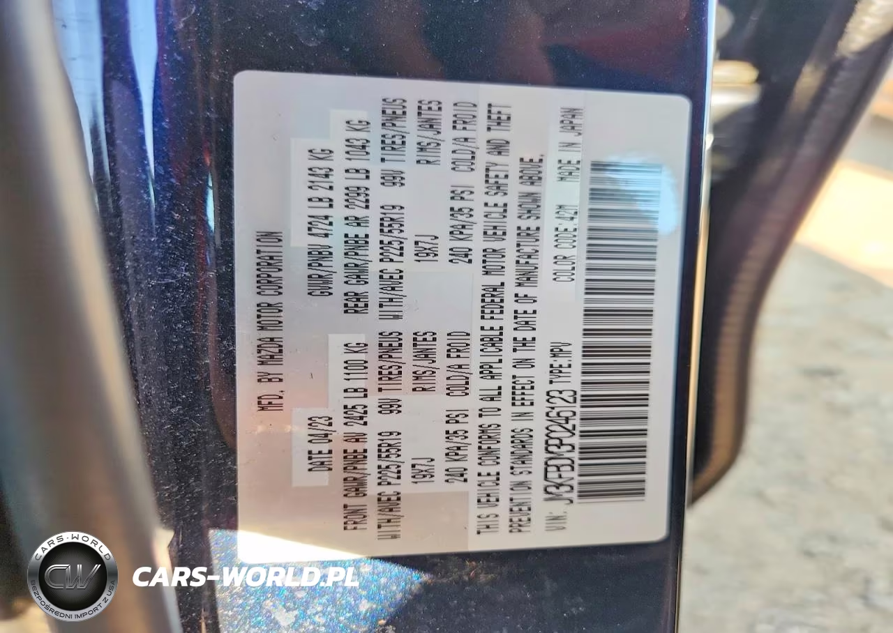 2023 Mazda Cx-5 Premium VIN:JM3KFBDM3P0246123 - 12