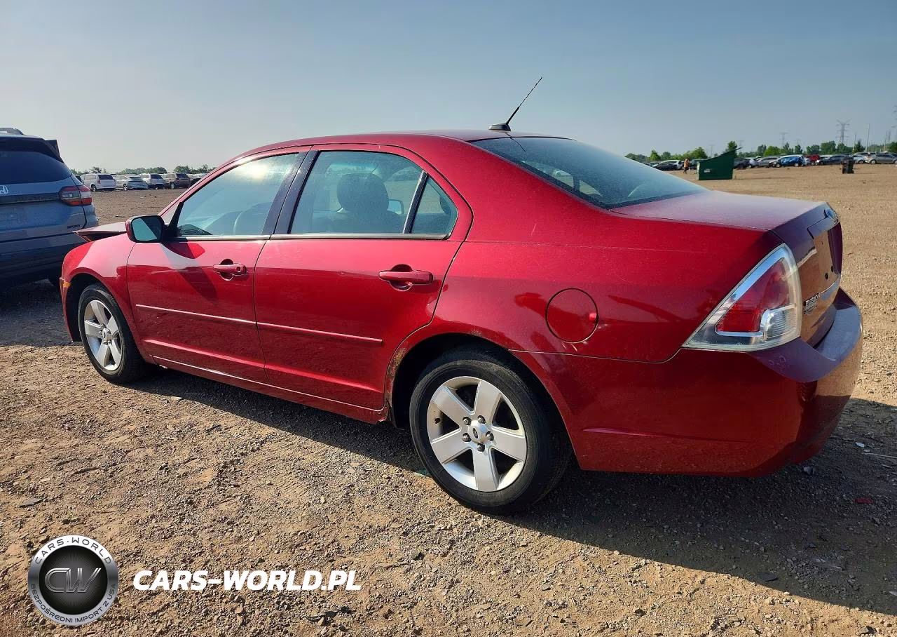 2008 Ford Fusion Se VIN:3FAHP07Z58R133745 - 2