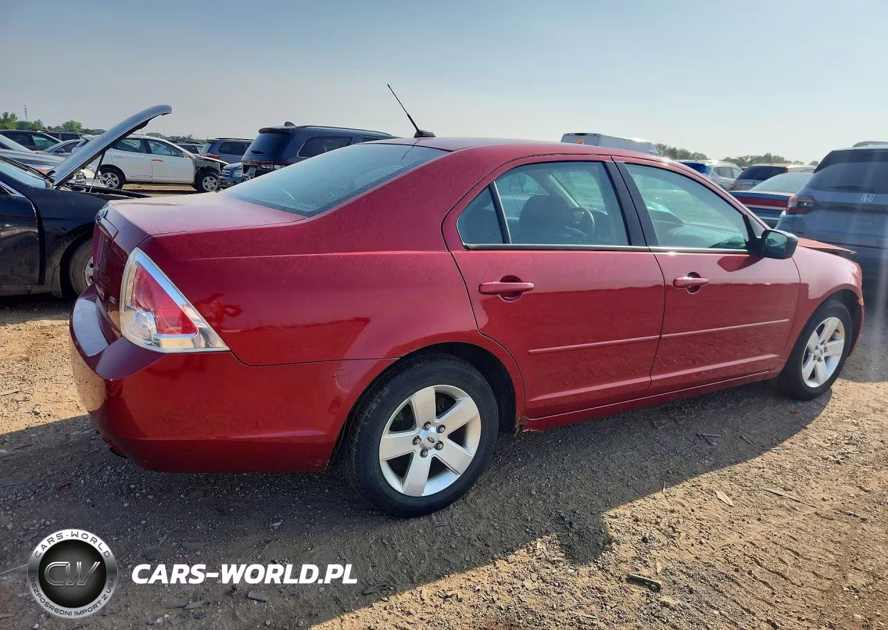 2008 Ford Fusion Se VIN:3FAHP07Z58R133745 - 3