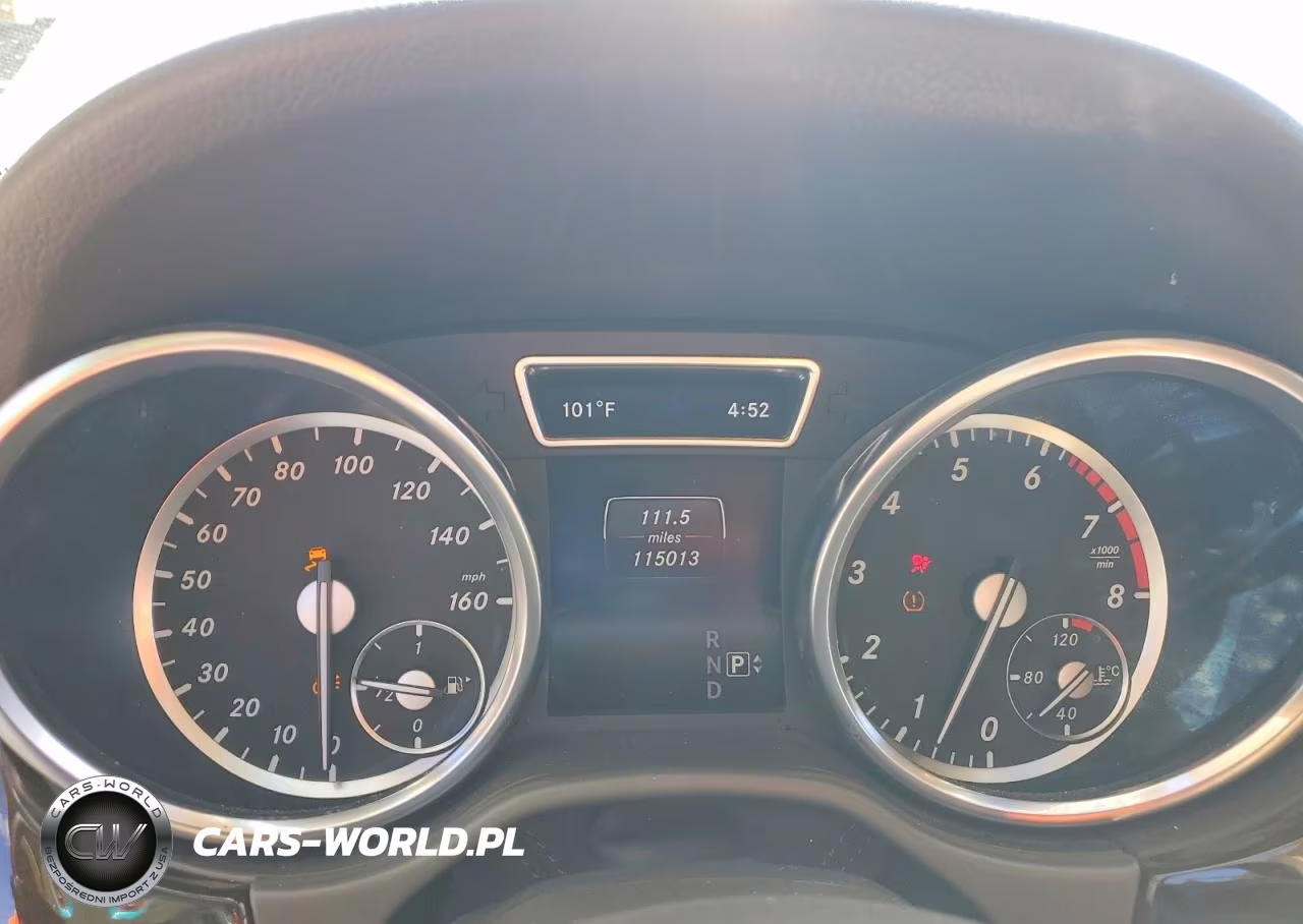 2015 Mercedes-Benz Ml 350 VIN:4JGDA5JB7FA602338 - 9