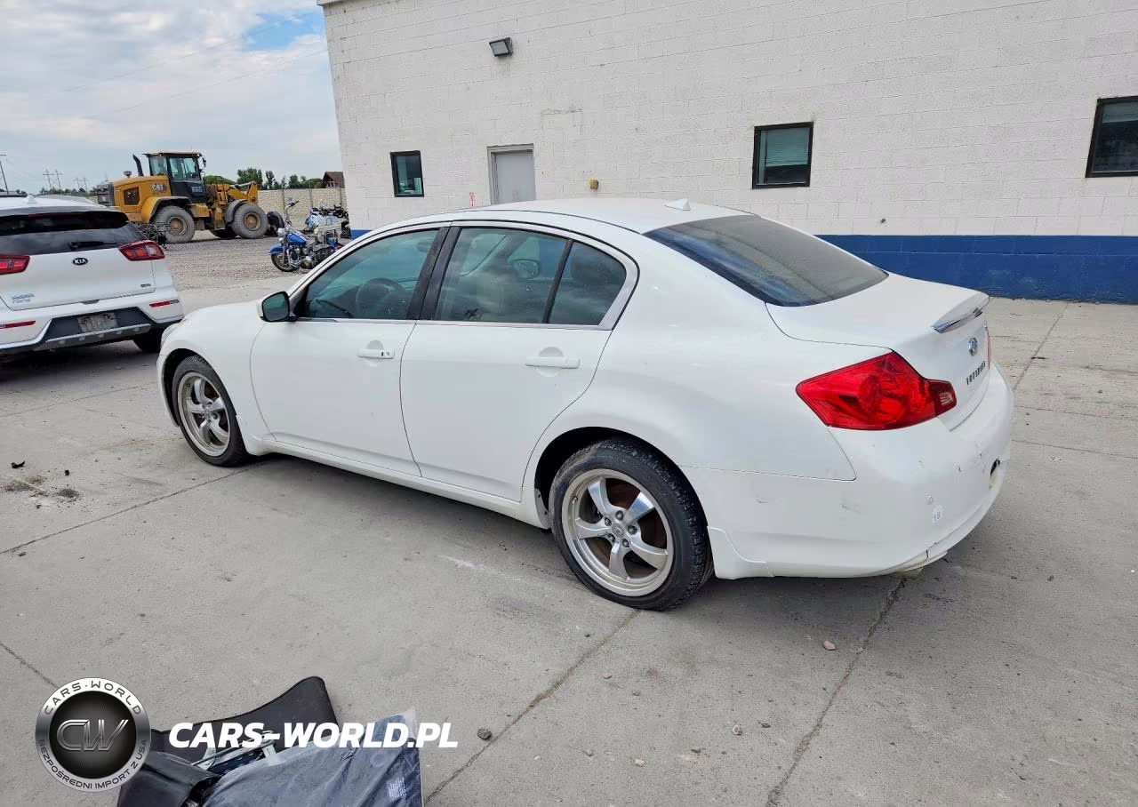 2008 Infiniti G37 VIN:JN1CV6AR9AM454257 - 2