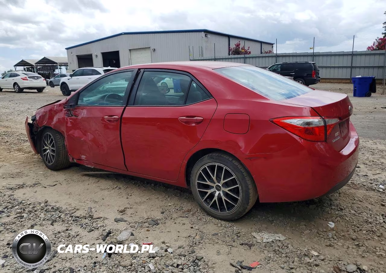 2016 Toyota Corolla Le VIN:2T1BURHE5GC541756 - 2
