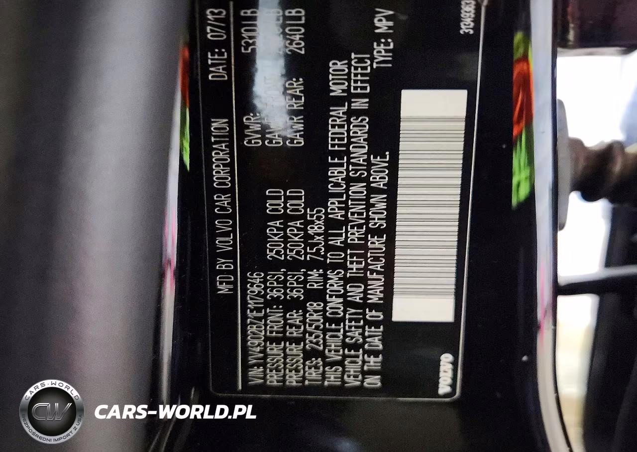 2014 Volvo Xc70 T6 VIN:YV4902BZ1E1179646 - 12
