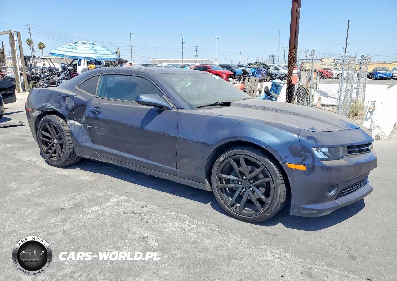 2014 Chevrolet Camaro Ls VIN:2G1FA1E38E9178292 - 4