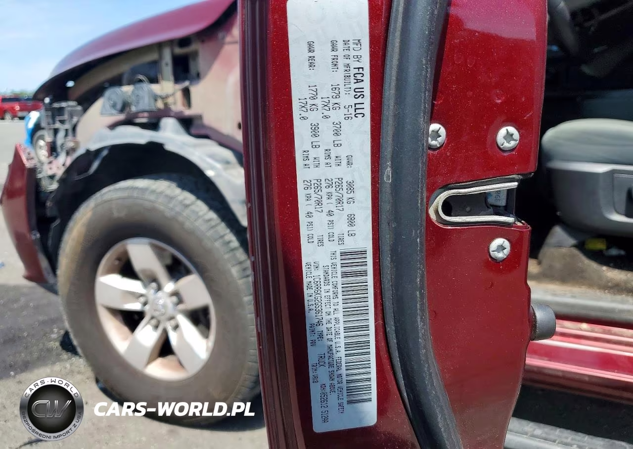 2016 Ram 1500 St VIN:1C6RR6KG2GS361746 - 12