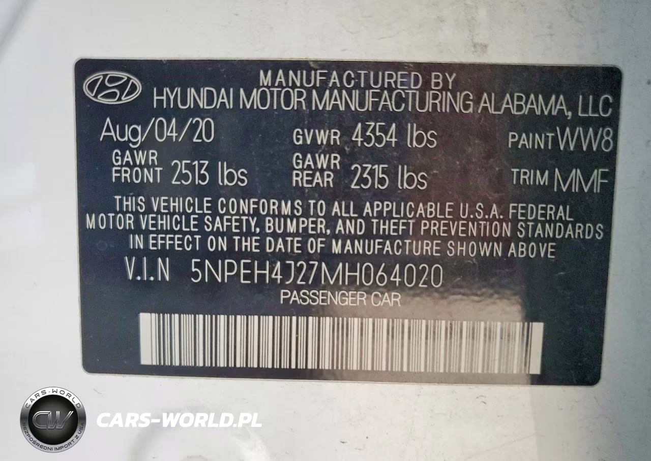 2021 Hyundai Sonata Limited VIN:5NPEH4J27MH064020 - 12